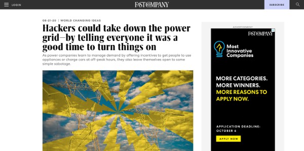 How disinformation could take down the power grid www.fastcompany.com
